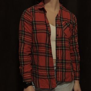 Old Navy Small Red Flannel